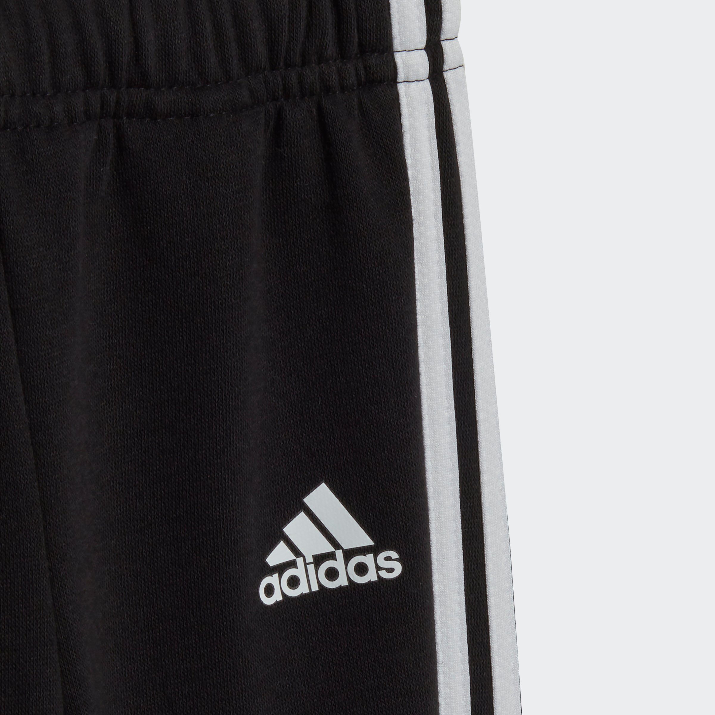 adidas Sportswear Trainingsanzug ESSENTIALS FULLZIP HOODED JOGGINGANZUG (2-tlg)