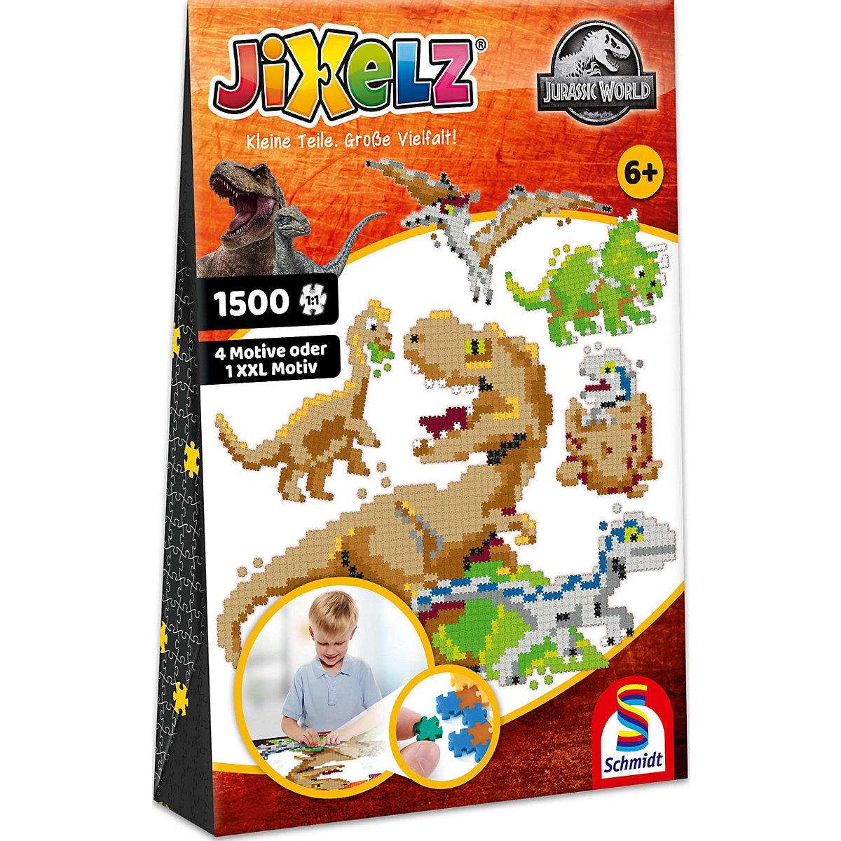 Jixelz Puzzle Jurassic World, 1.500 Teile