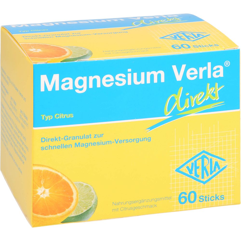 MAGNESIUM VERLA direkt Granulat Citrus