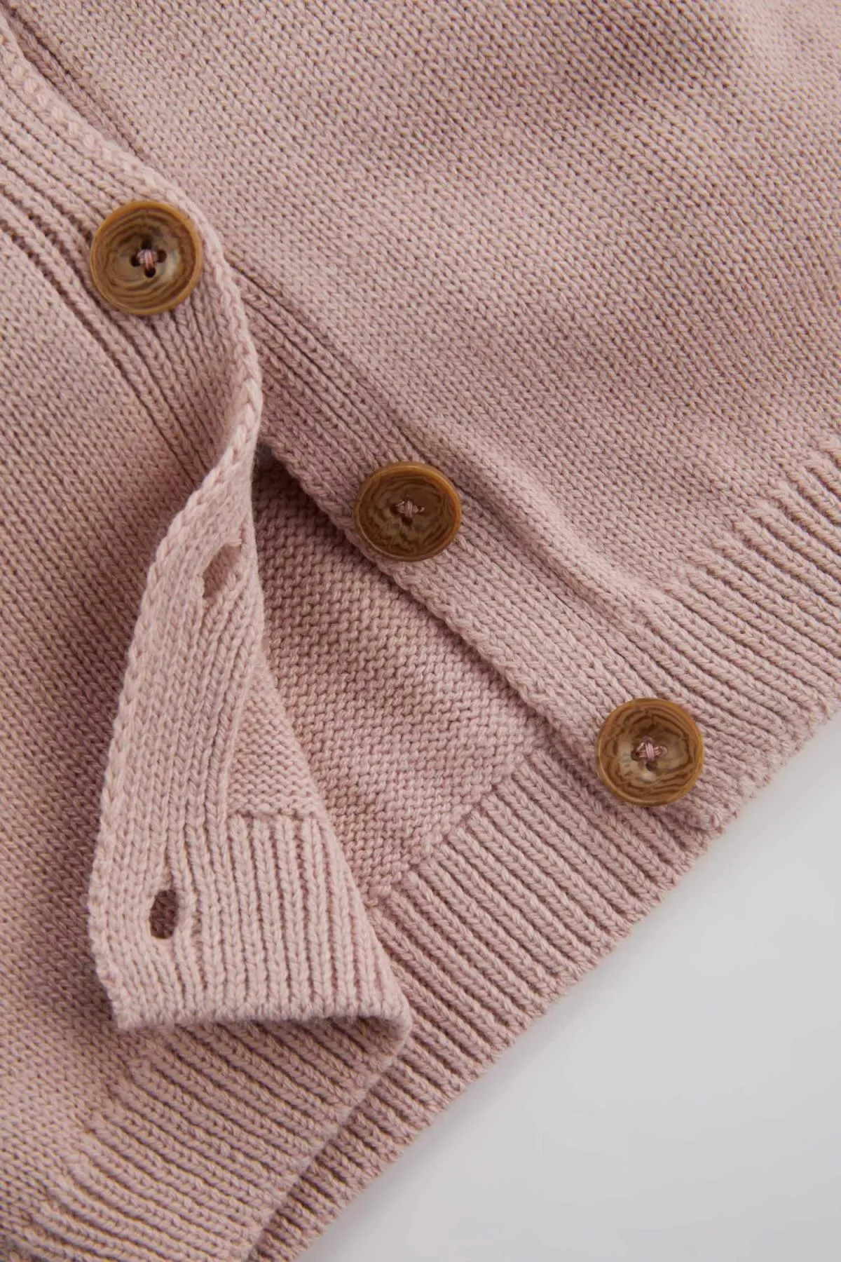 DeFacto  Baby-Strickjacke mit Rundhalsausschnitt für Mädchen