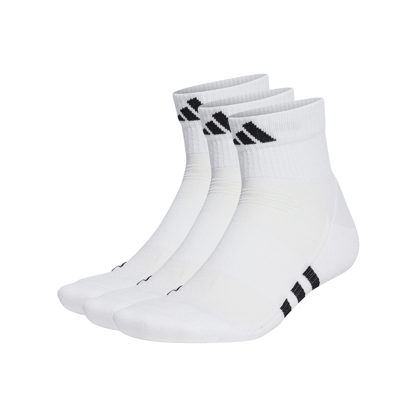 adidas PRF Cush Mid 3er Pack Socken Weiss