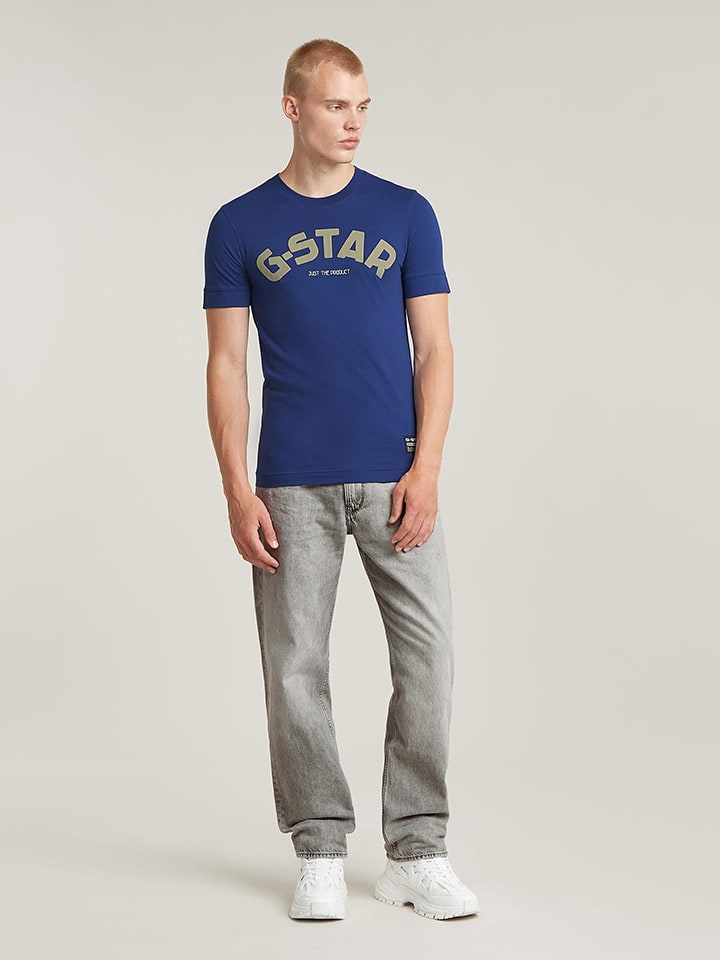 G-Star Shirt in Blau günstig kaufen