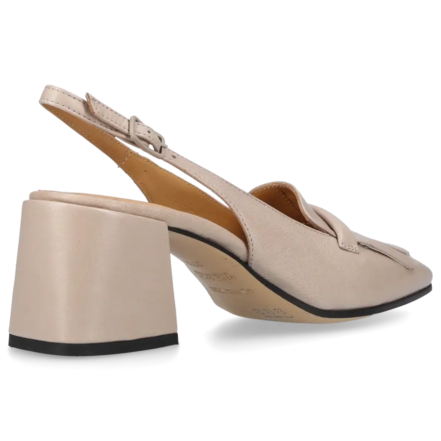 Pomme D`OR - Slingpumps 6065 Kalbsleder - grau