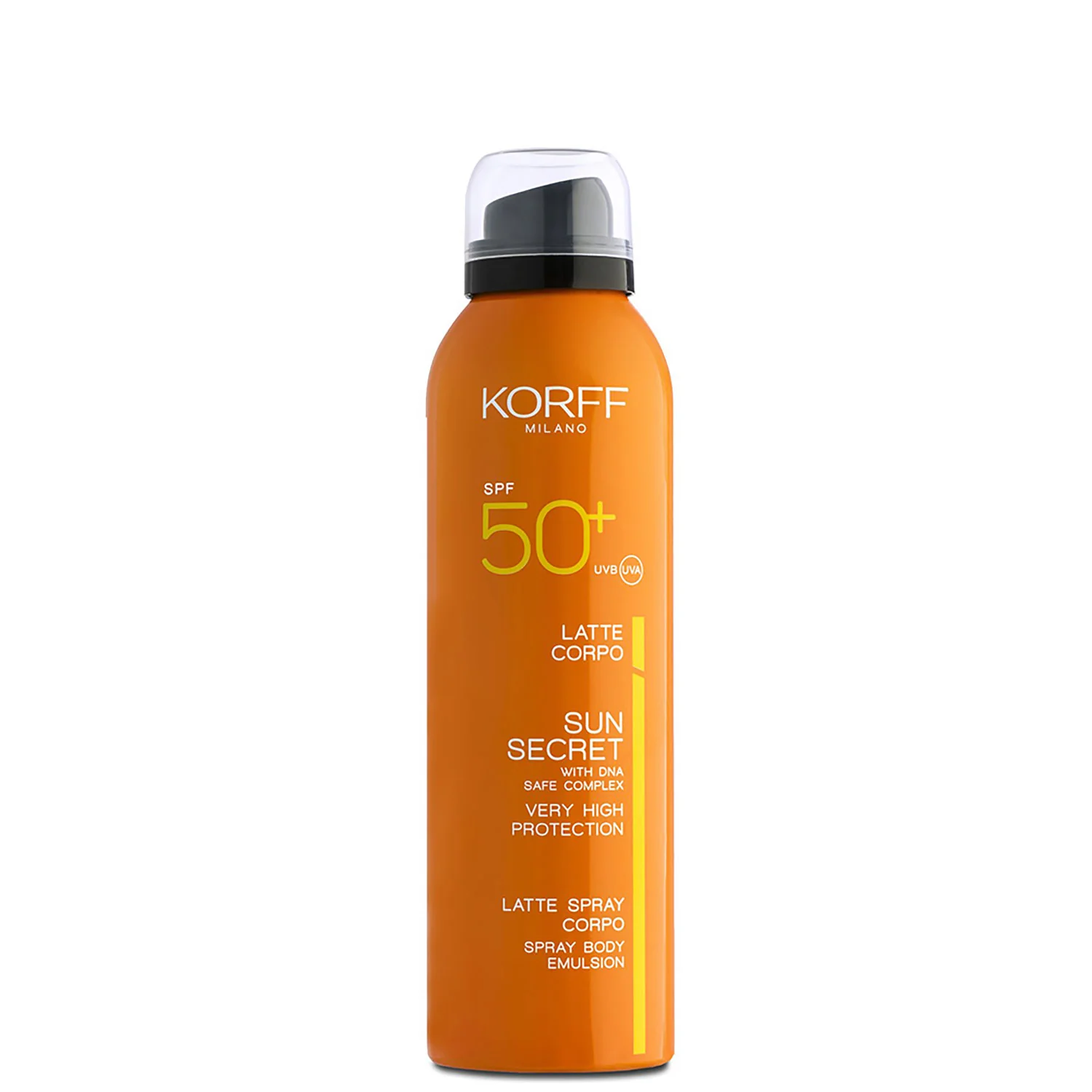 Sun Care Sun Secret млеко за тело у спреју SPF50+ - млеко за тело са високом заштитом од сунца.