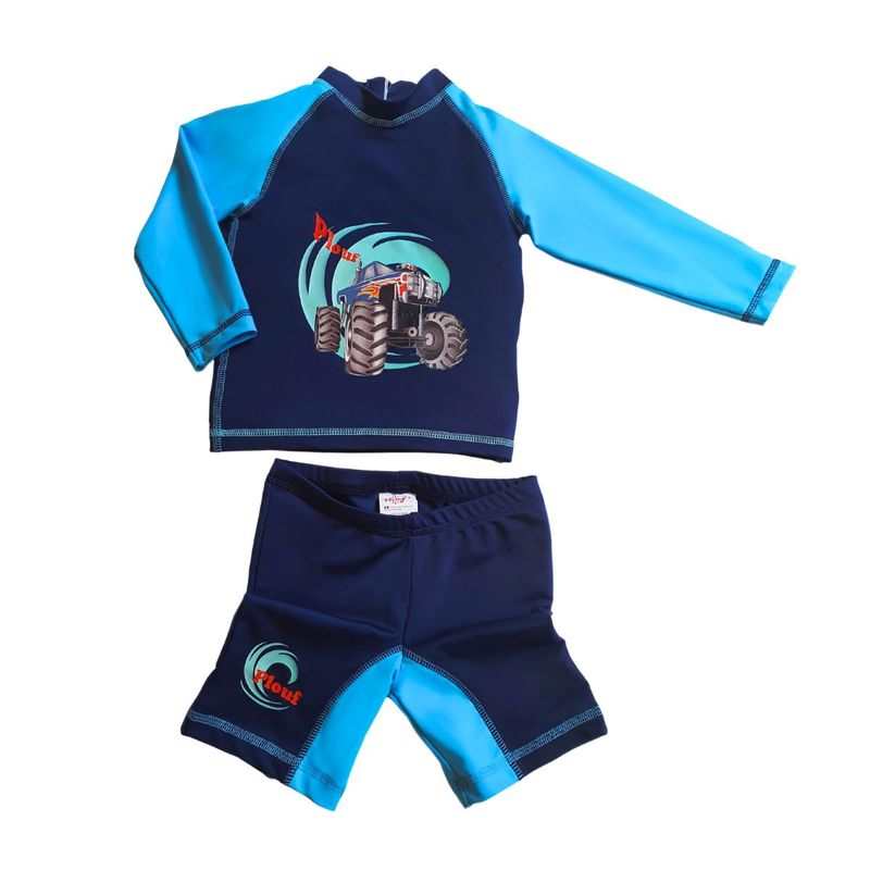 Ensemble Anti-UV : Monster Truck Bleu