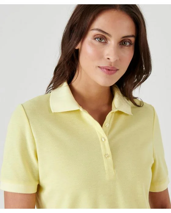 Polo maille piquée