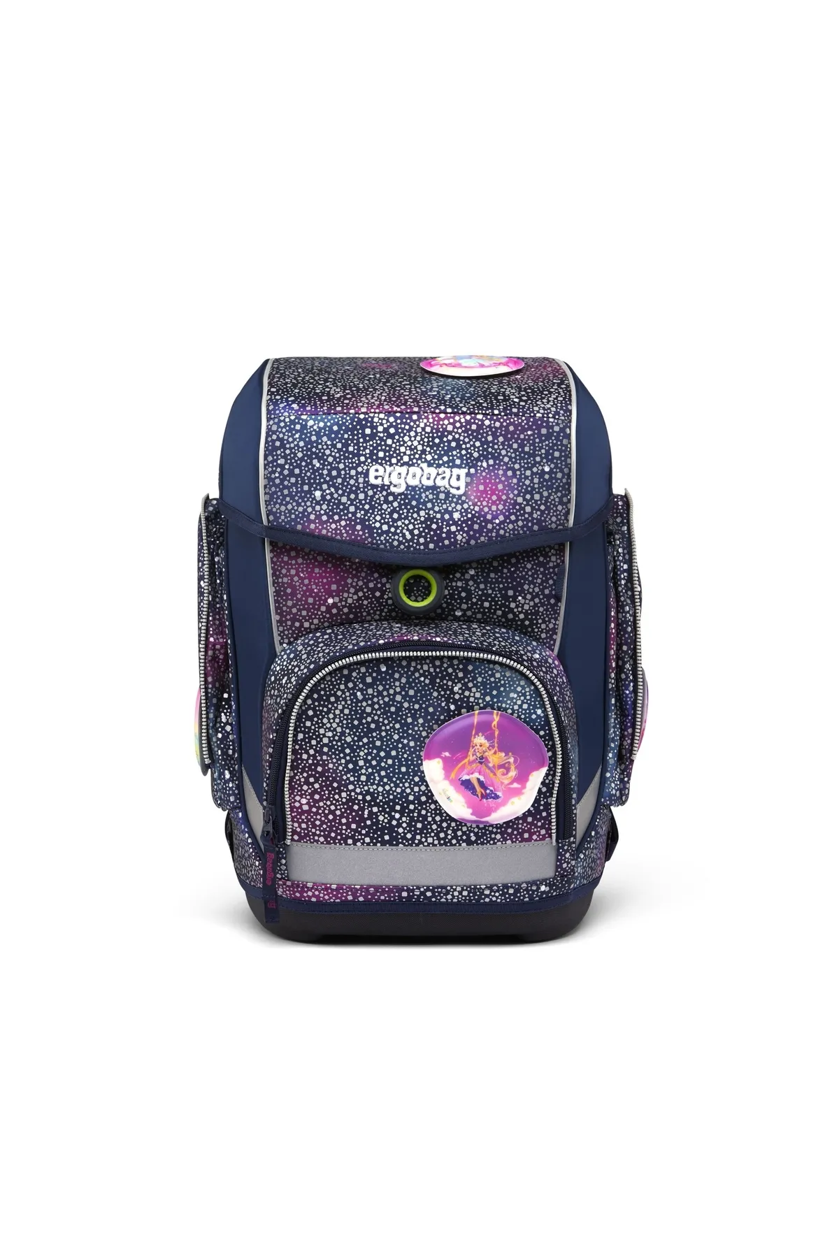 Ergobag  Schulranzen cubo Set Super Reflex Glow