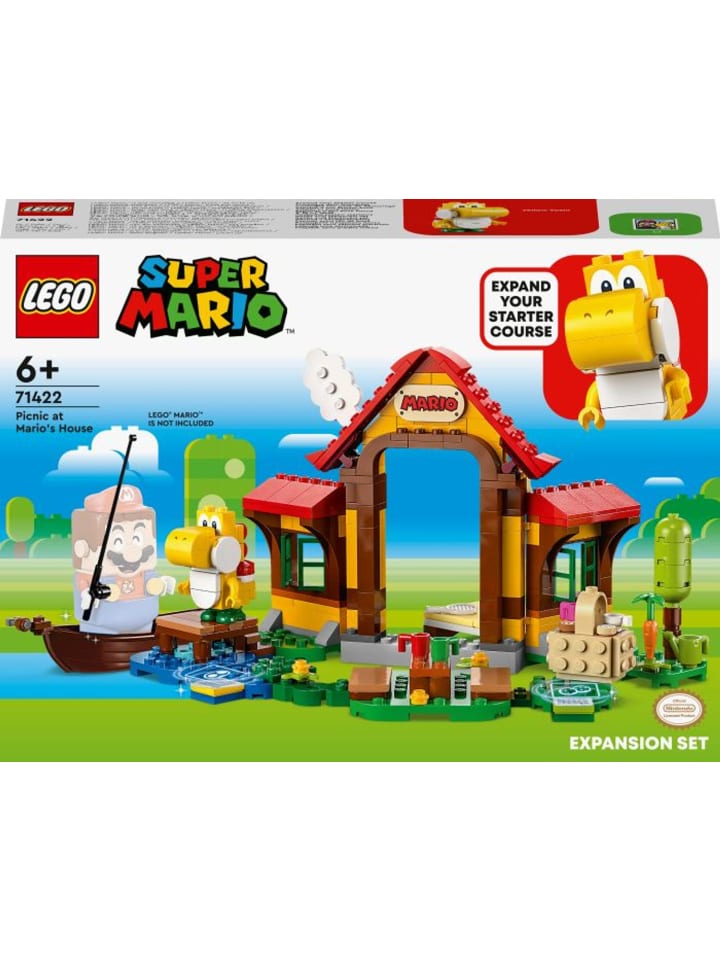 LEGO Super Mario Picknick bei Mario in Mehrfarbig ab 6 Jahre günstig kaufen onesize