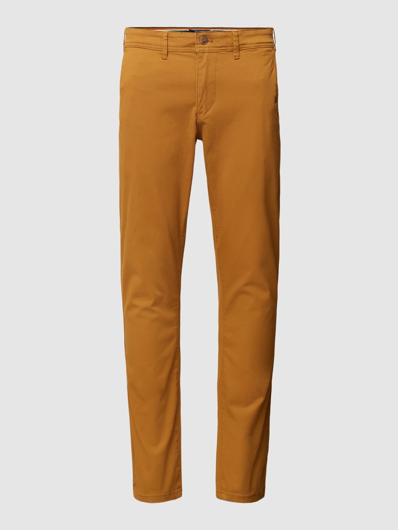 Super Slim Fit Chino mit Stretch-Anteil in gold