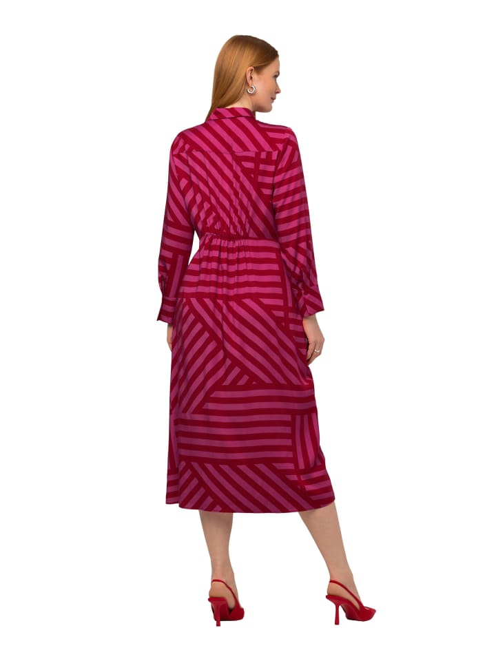 Ulla Popken Kleid in rotbraun günstig kaufen