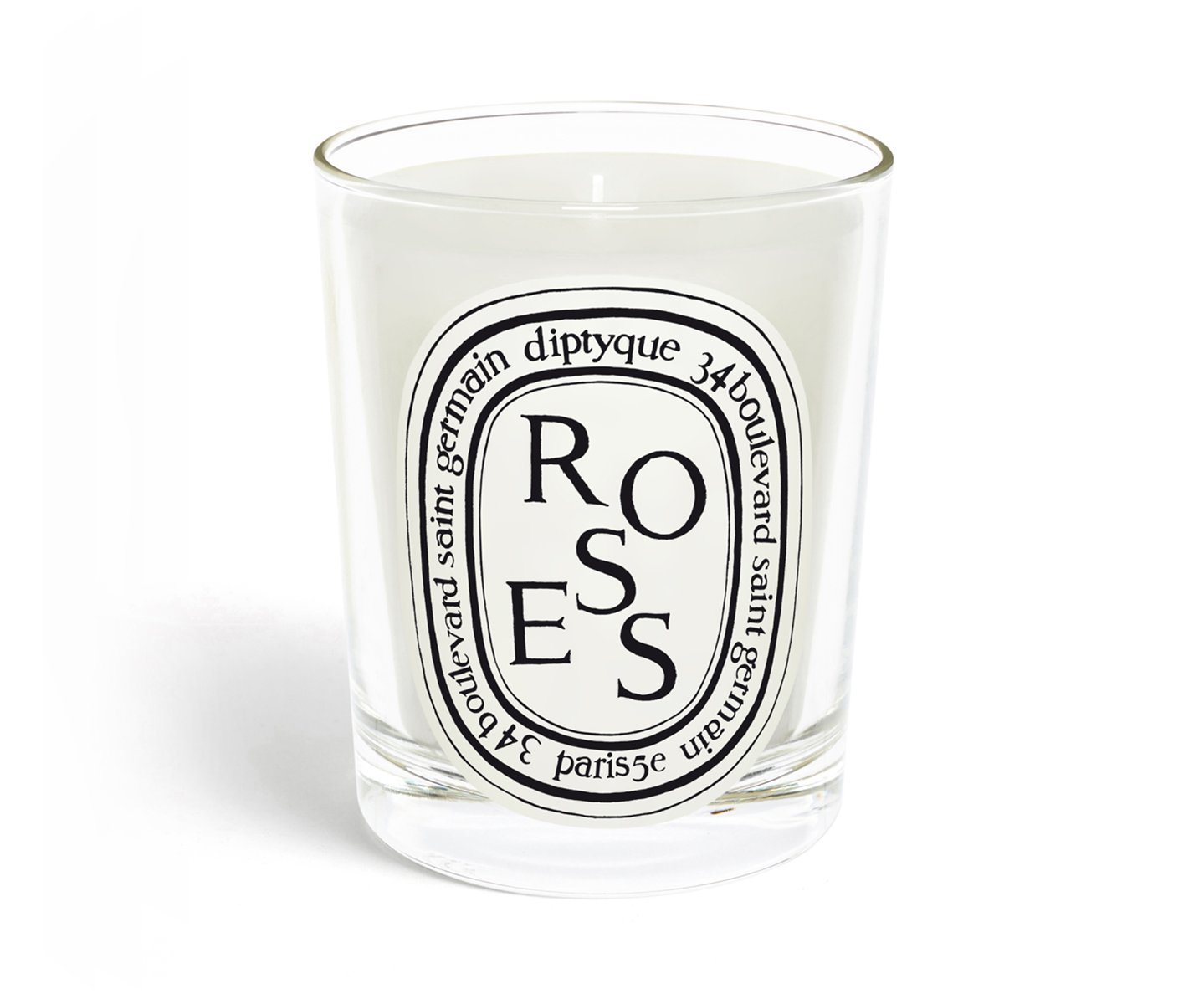 Roses - Bougie modèle classique