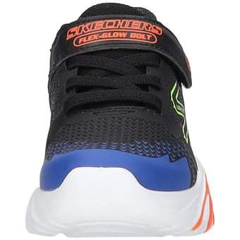 Skechers Flex Glow Bolt Sneaker in schwarz