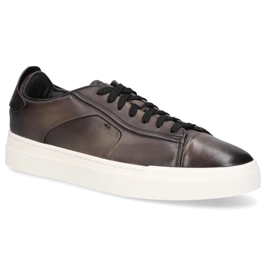 Santoni - Sneaker low 21554 Kalbsleder - braun