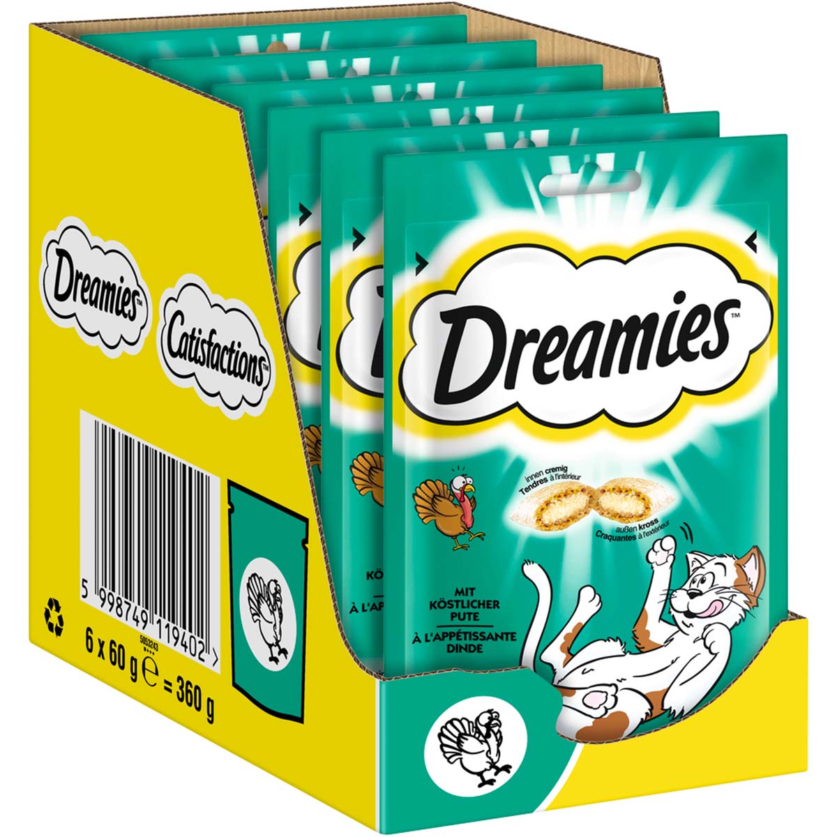 Dreamies Katzensnack mit Pute günstig kaufen