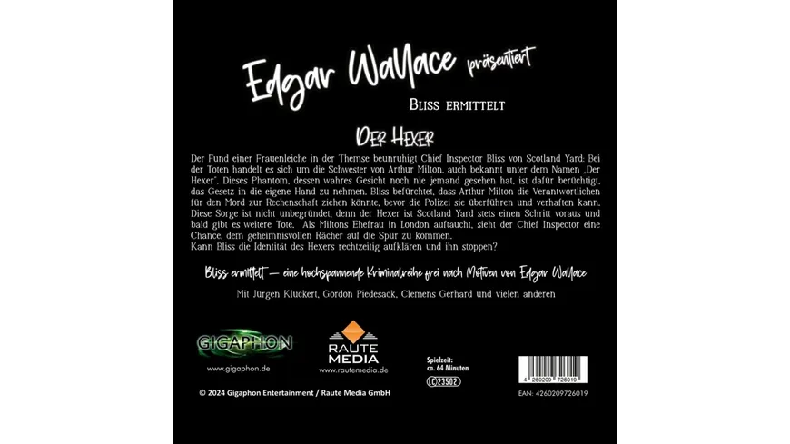 Edgar Wallace 01 - Der Hexer