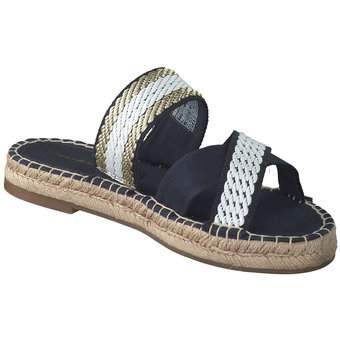 Tommy Hilfiger Golden Webbing Sandal in blau