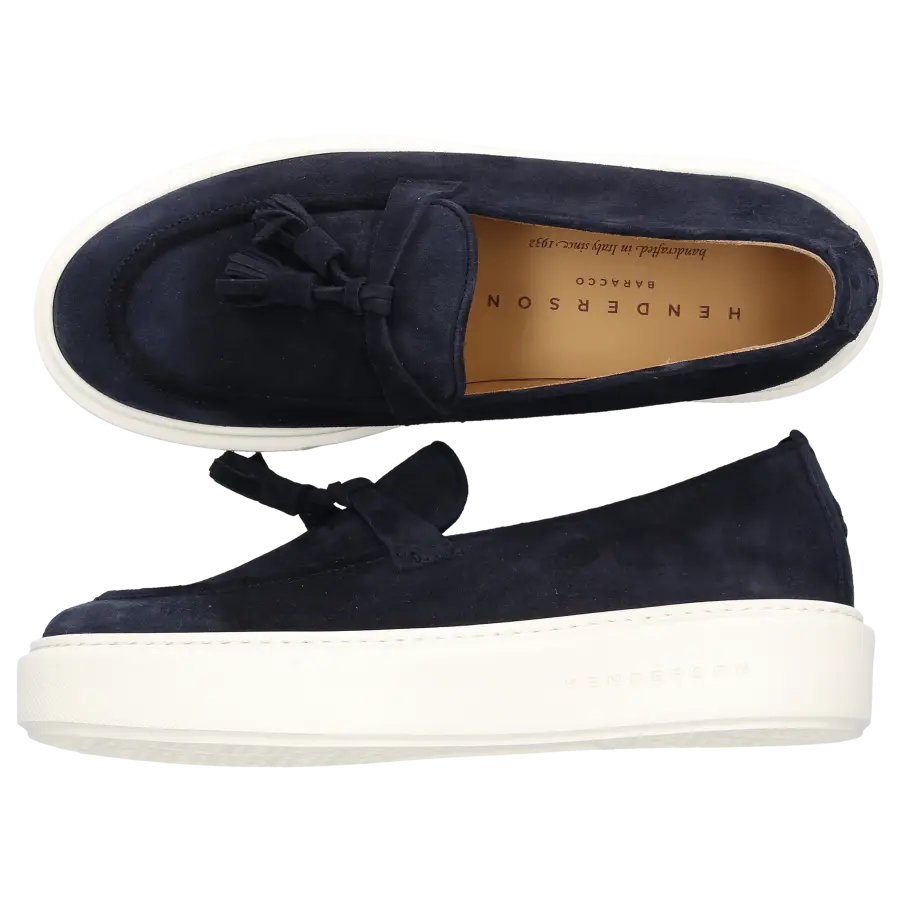 Henderson - Loafer SOFIA Veloursleder - blau
