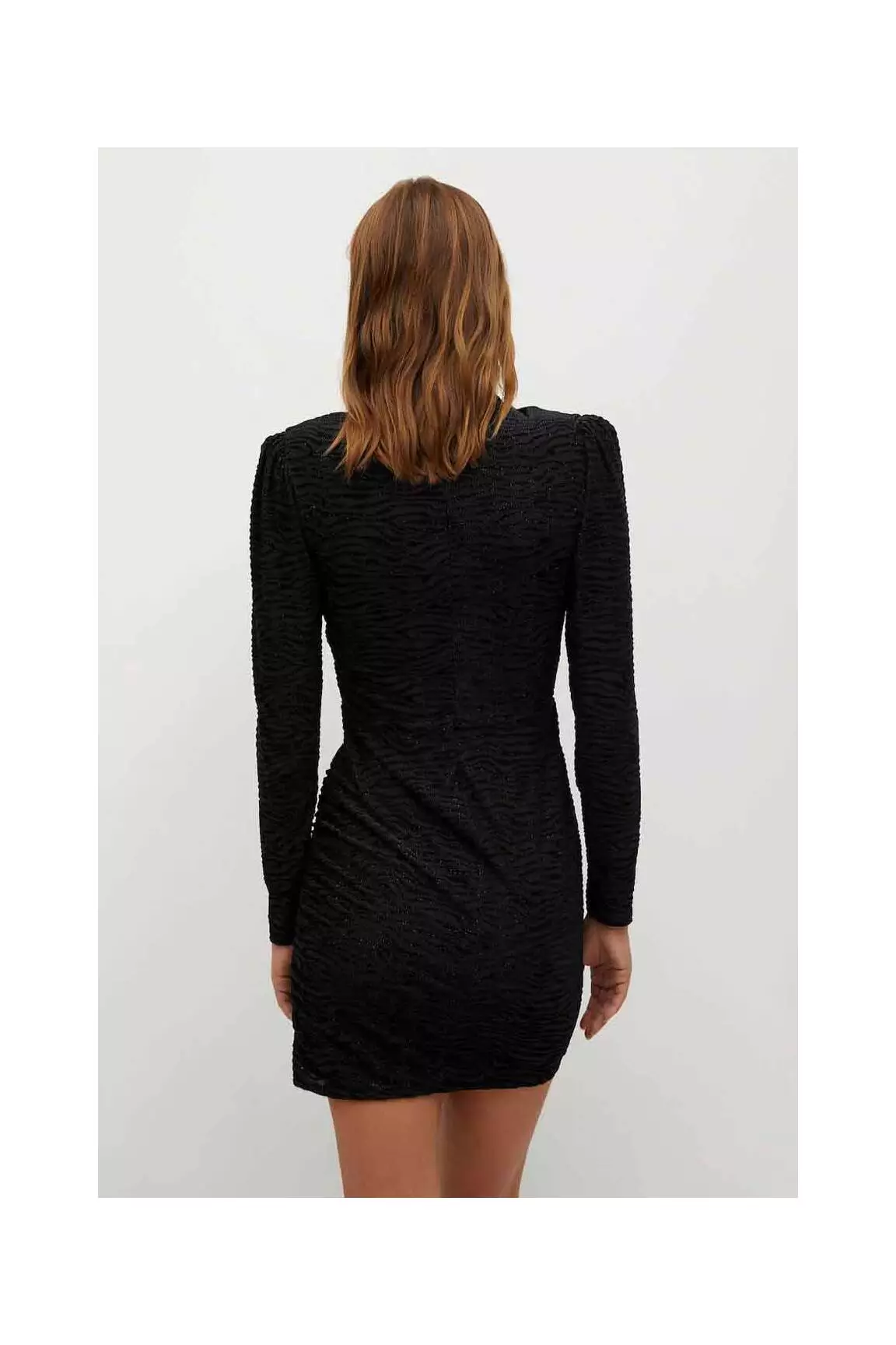 Mango Robes Longues Femme couleur noir