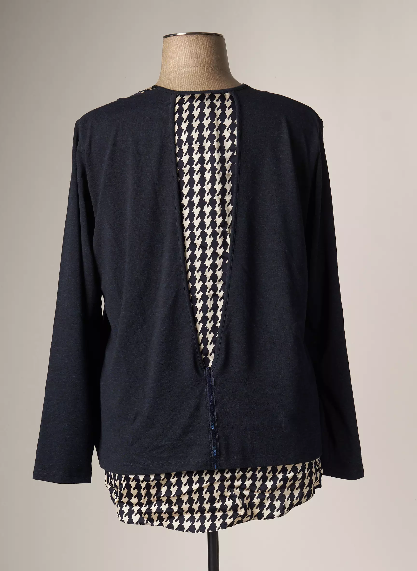 Meri Esca Tops Femme couleur bleu