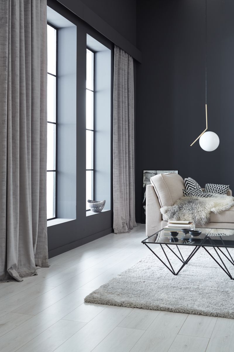 Schöner Wohnen Webteppich Savage silber 67x130