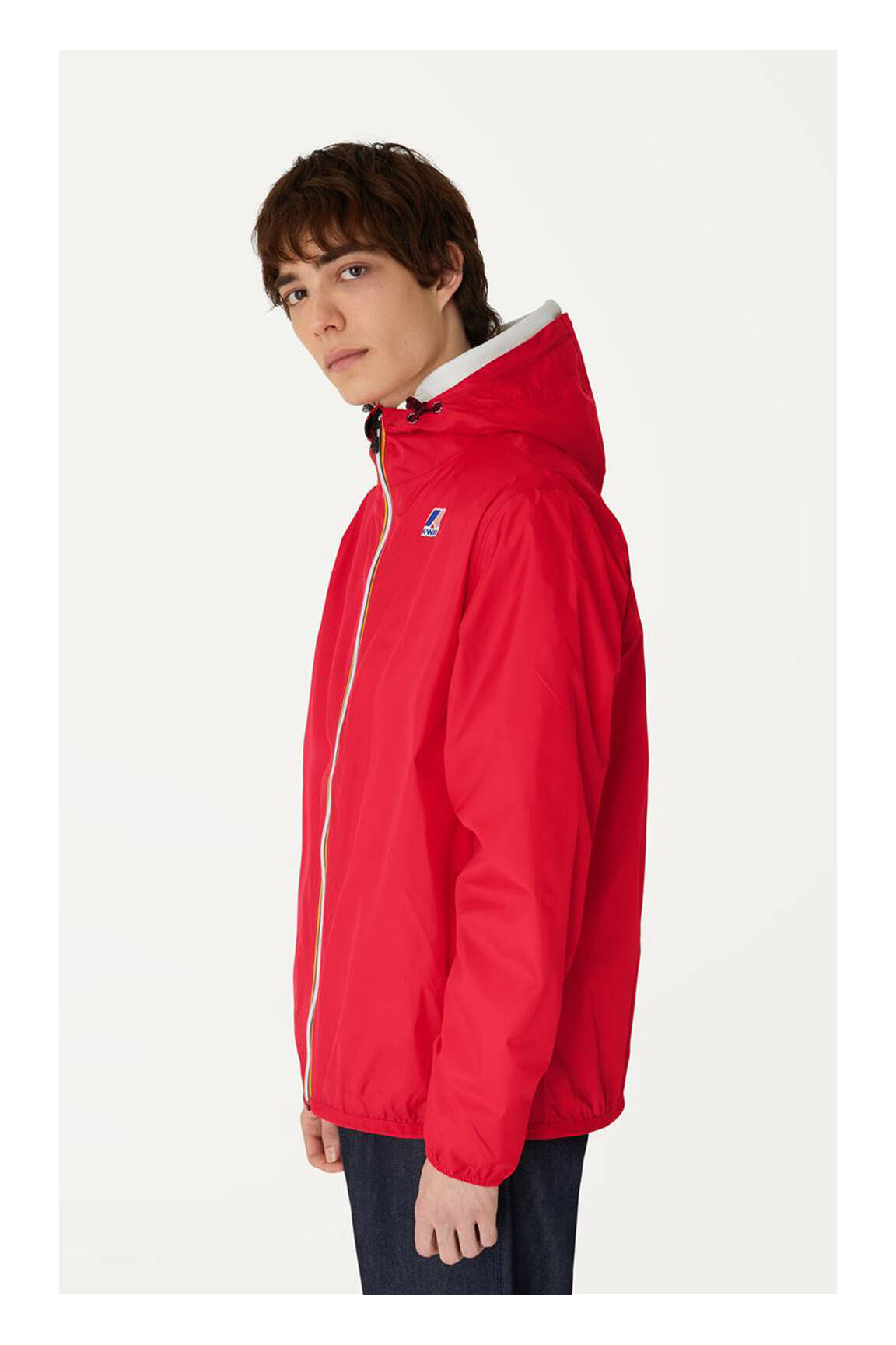 K Way Impermeables Trenchs Unisexe couleur rouge