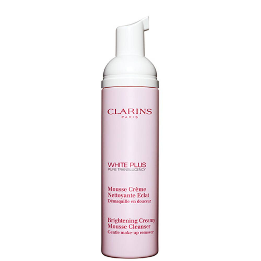 Clarins White Plus Mousse Crème Nettoyante Éclat