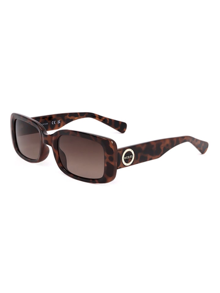 Guess Damen-Sonnenbrille in Braun günstig kaufen 53