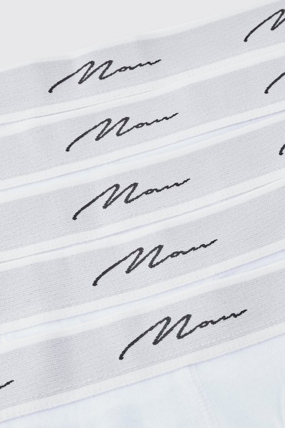 5er-Pack Man Signature Boxershorts