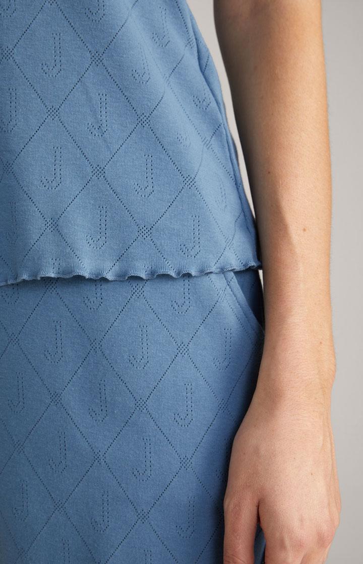 Loungewear Top in Ocean Blue