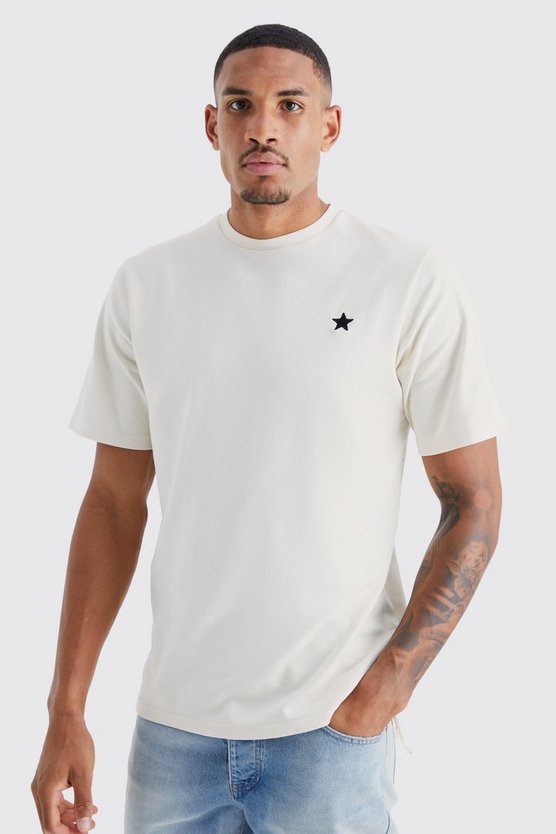 Tall T-Shirt mit Sternen-Print
