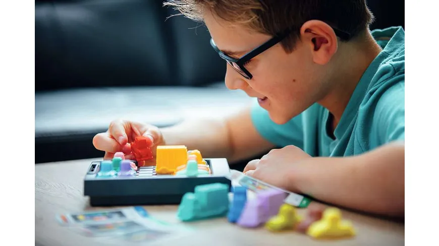 Thinkfun - Rush Hour - Das geniale Stauspiel und bekannte Logikspiel von Thinkfun für Jungen und Mädchen ab 8 Jahren