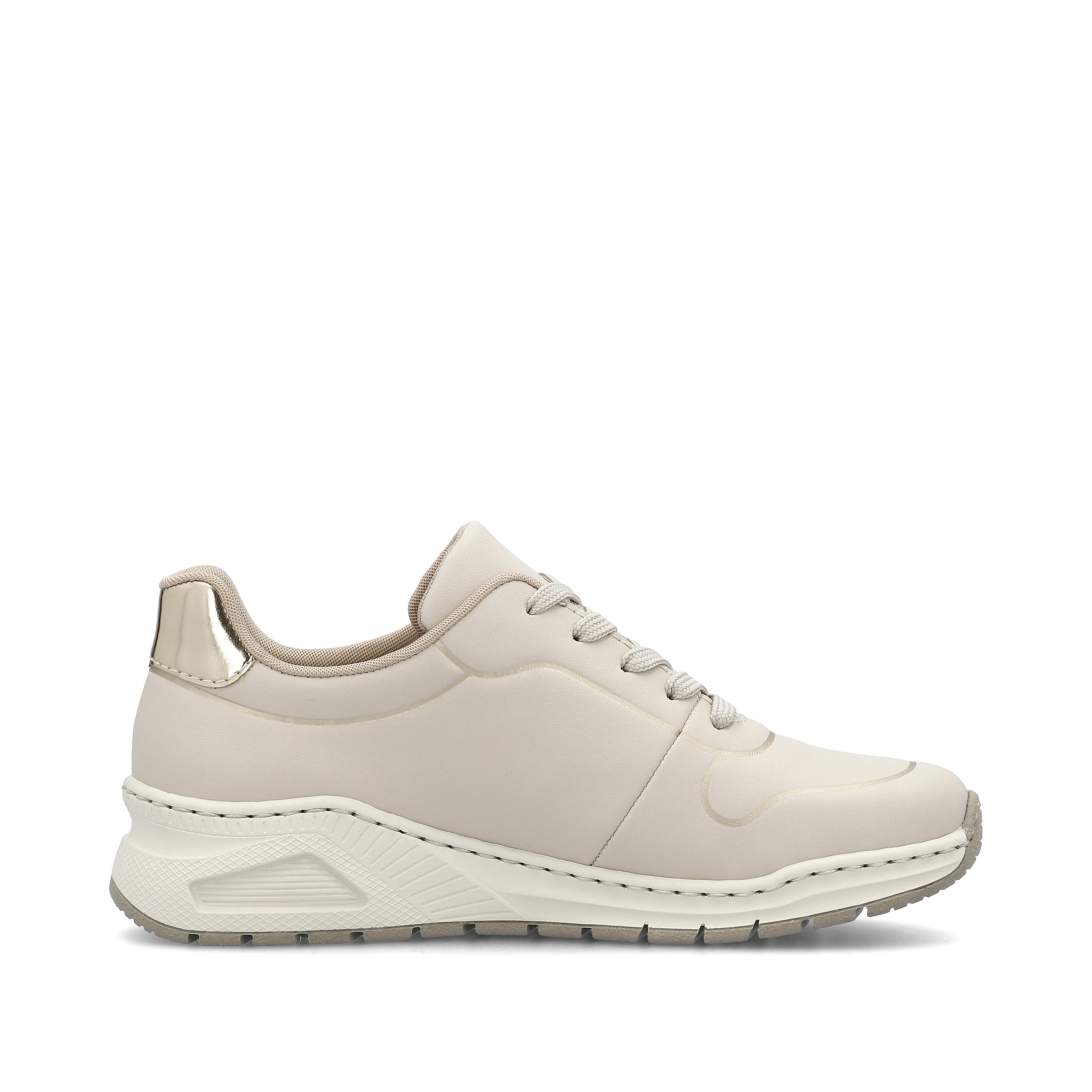 Rieker Damen Sneaker Low hellbeige