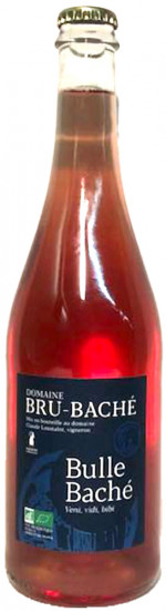 2022 PétNat Bulle Baché Rosé brut Bio - Domaine Bru-Baché