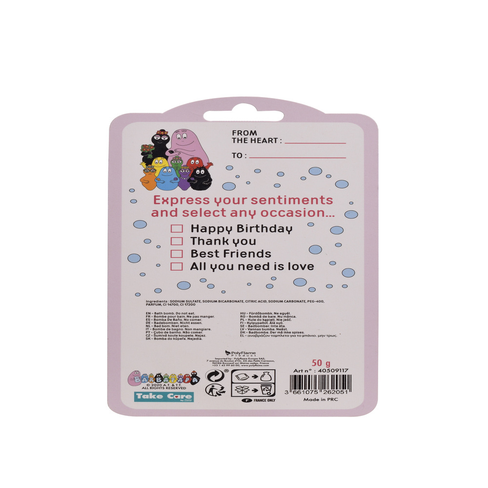 takecare BOMBE DE BAIN EFFERVESCENTE - 50 g BOMBE DE BAIN