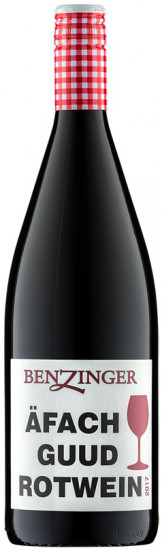 2021 RotGutBio Wein halbtrocken Bio 1,0 L - Weingut Benzinger