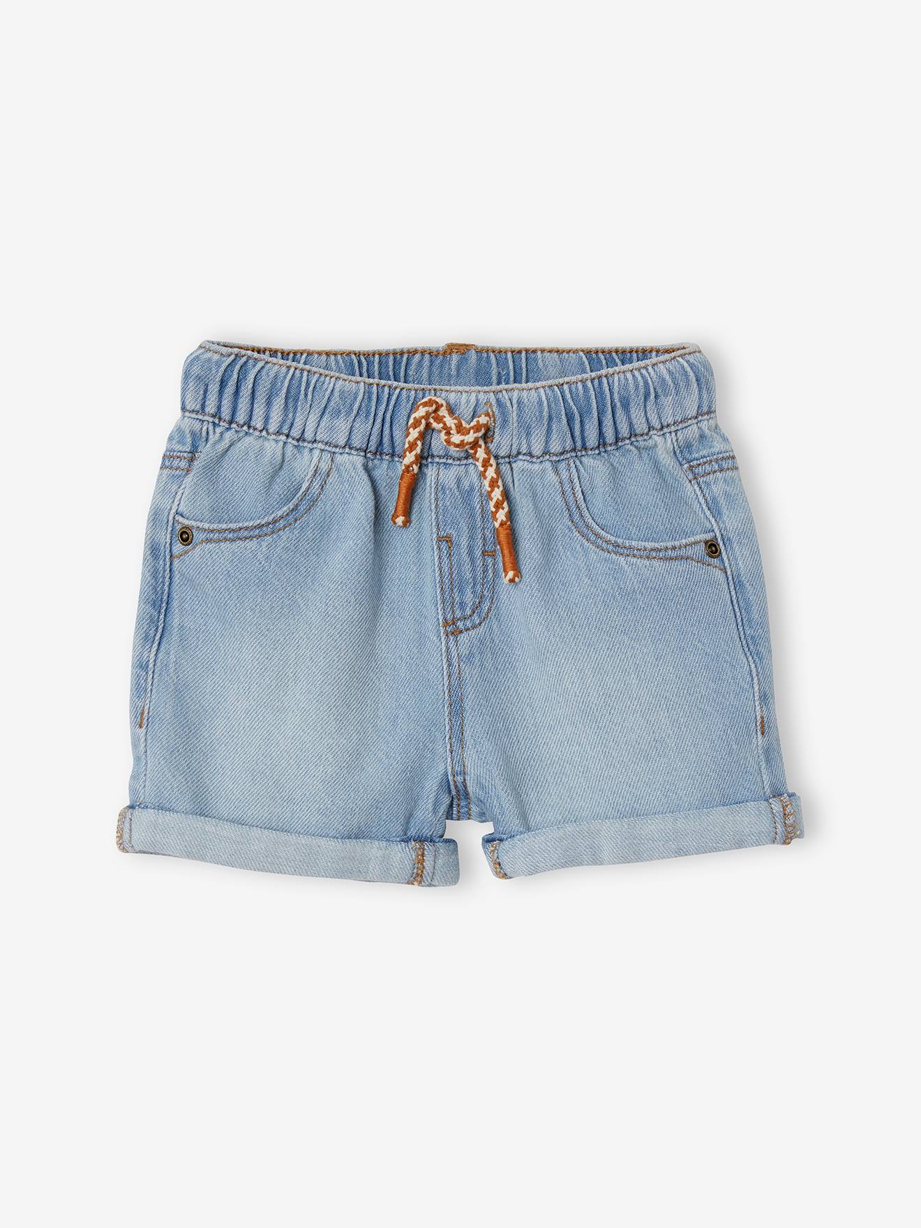 Vertbaudet Baby Jeans-Shorts - double stone