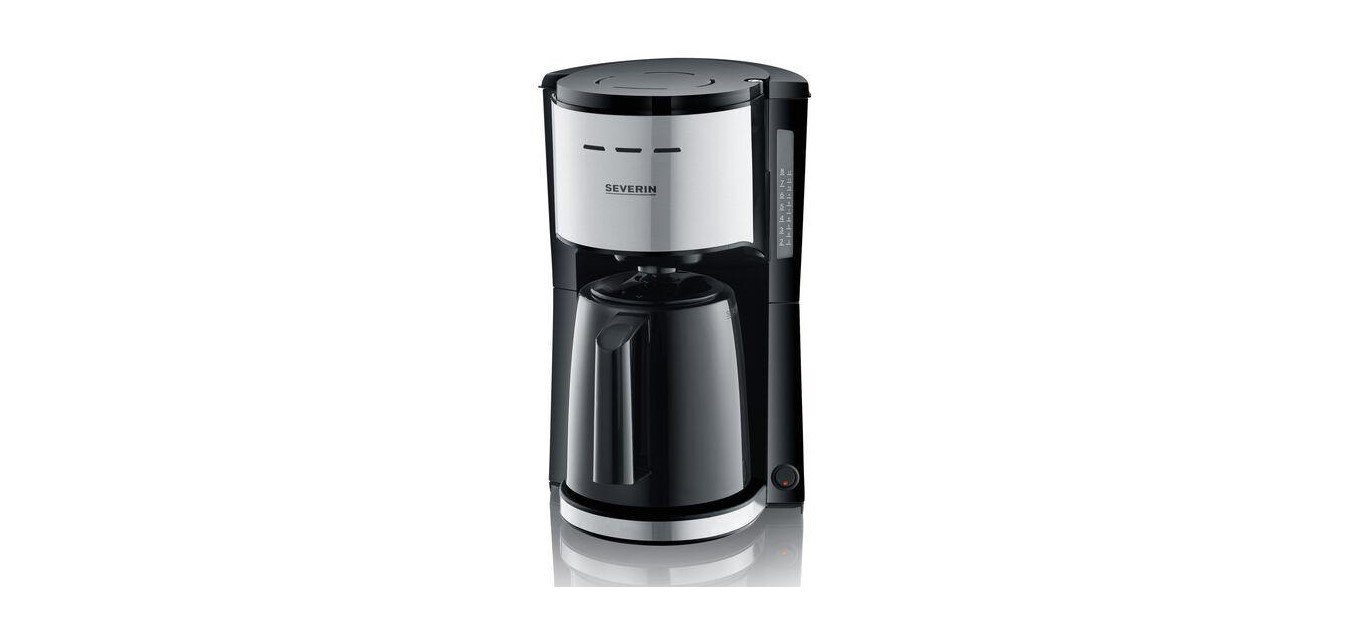 Severin Filterkaffeemaschine KA 9251, 1x4, Leichte Handhabung dank Durchbrühdeckel