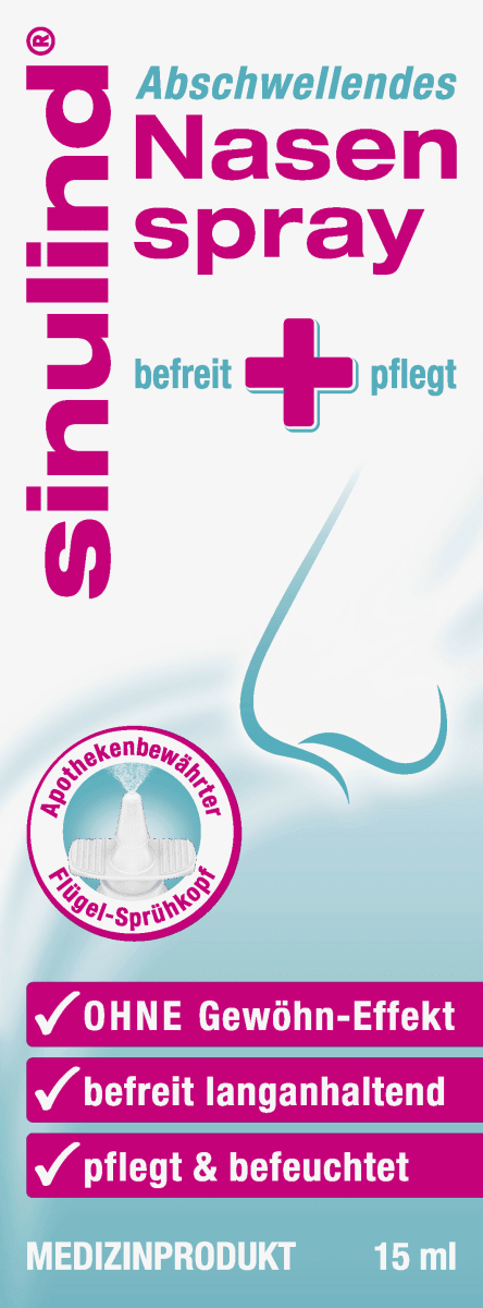 Abschwellendes Nasenspray, 15 ml