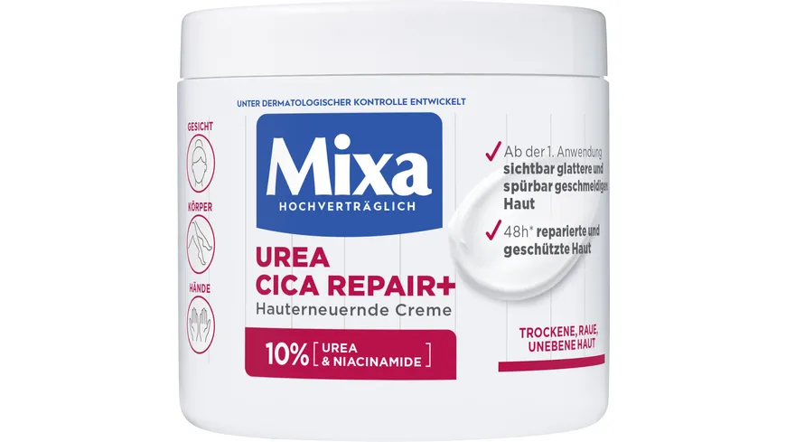Mixa Urea Cica Repair hauterneuernde Creme 400 ml