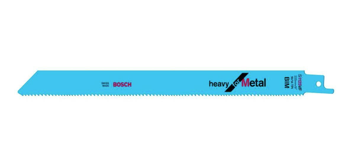 Příslušenství Bosch Blue 2608657408 S1125VF Kotouč do ocasní pily Heavy for Metal 225 mm 5 kusů