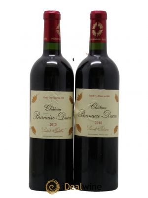 Château Branaire Ducru 4ème Grand Cru Classé  2010 - Lot de 2 Bouteilles