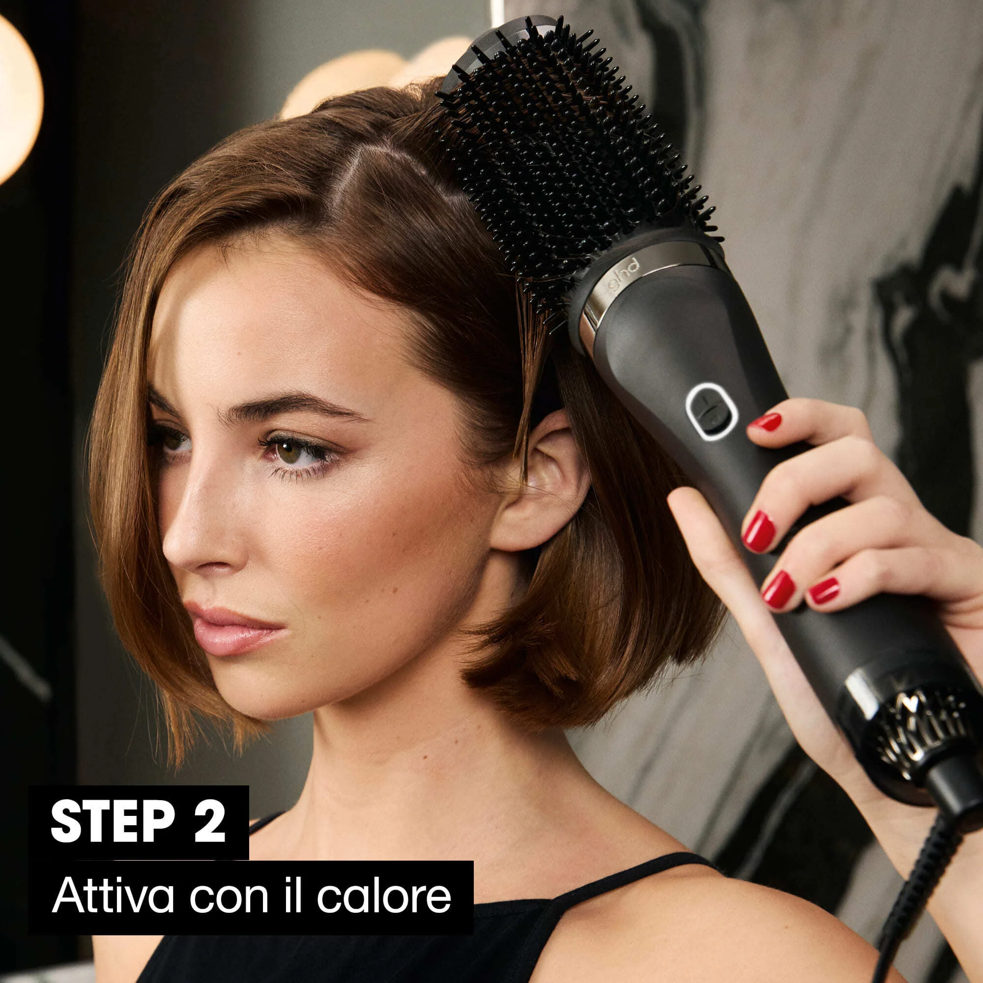 ghd Style Rehab – plonų plaukų tankinimo priemonė – formavimo ir užbaigimo, struktūros atkūrimo ir atkuriamasis plaukų lakas