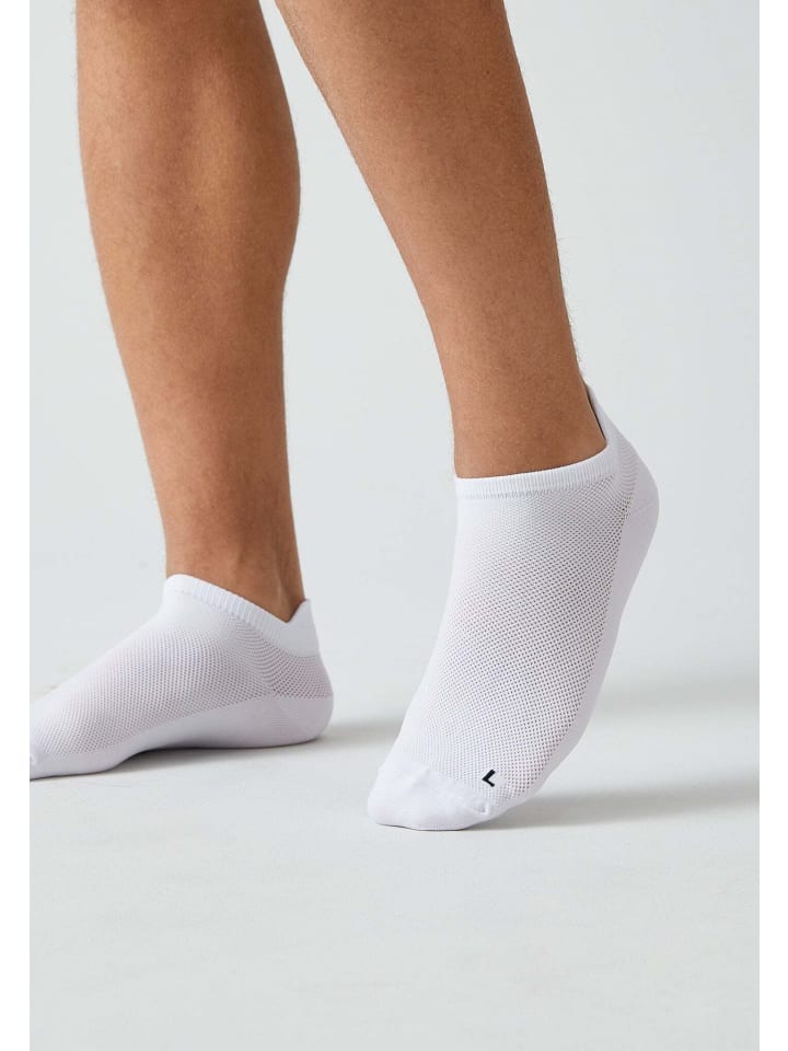 SNOCKS Laufsocken 4 Paar in Weiß günstig kaufen