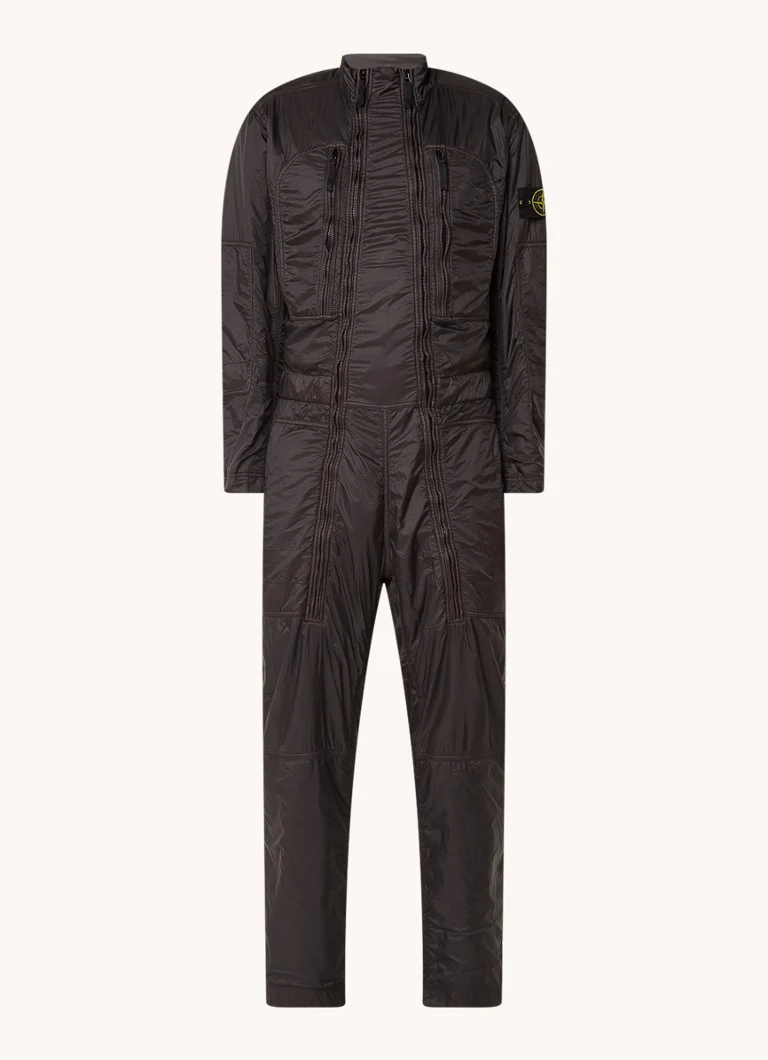 Costum de neopren Stone Island F0135 cu croială dreaptă și logo