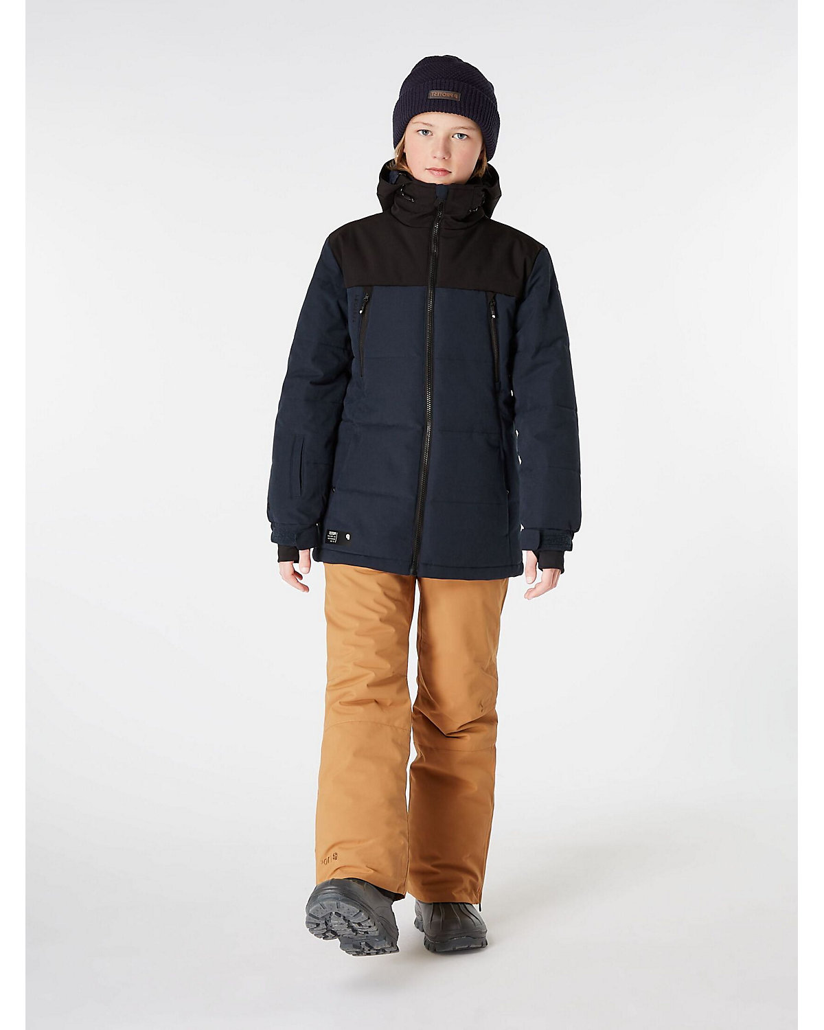 PRTCOEN JR  - 10K Wasserdicht und atmungsaktiv PFC-Frei   Winterjacke Skijacken für Jungen