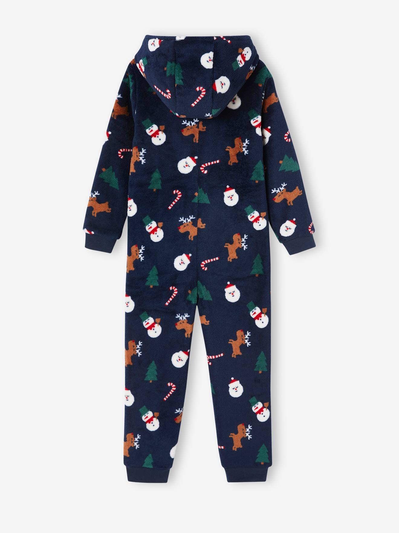 Vertbaudet Jungen Weihnachts-Overall - marine