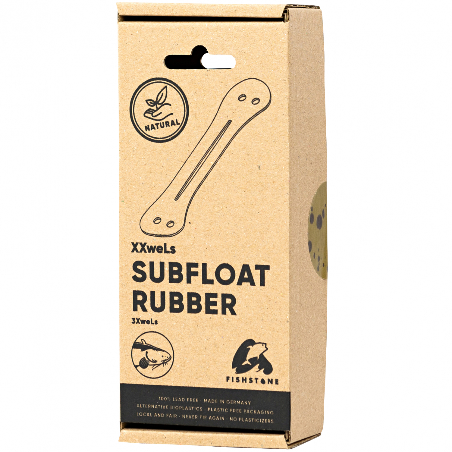 FISHSTONE Welsmontage 3XweLs Rubber (Einzelteil - muddy)