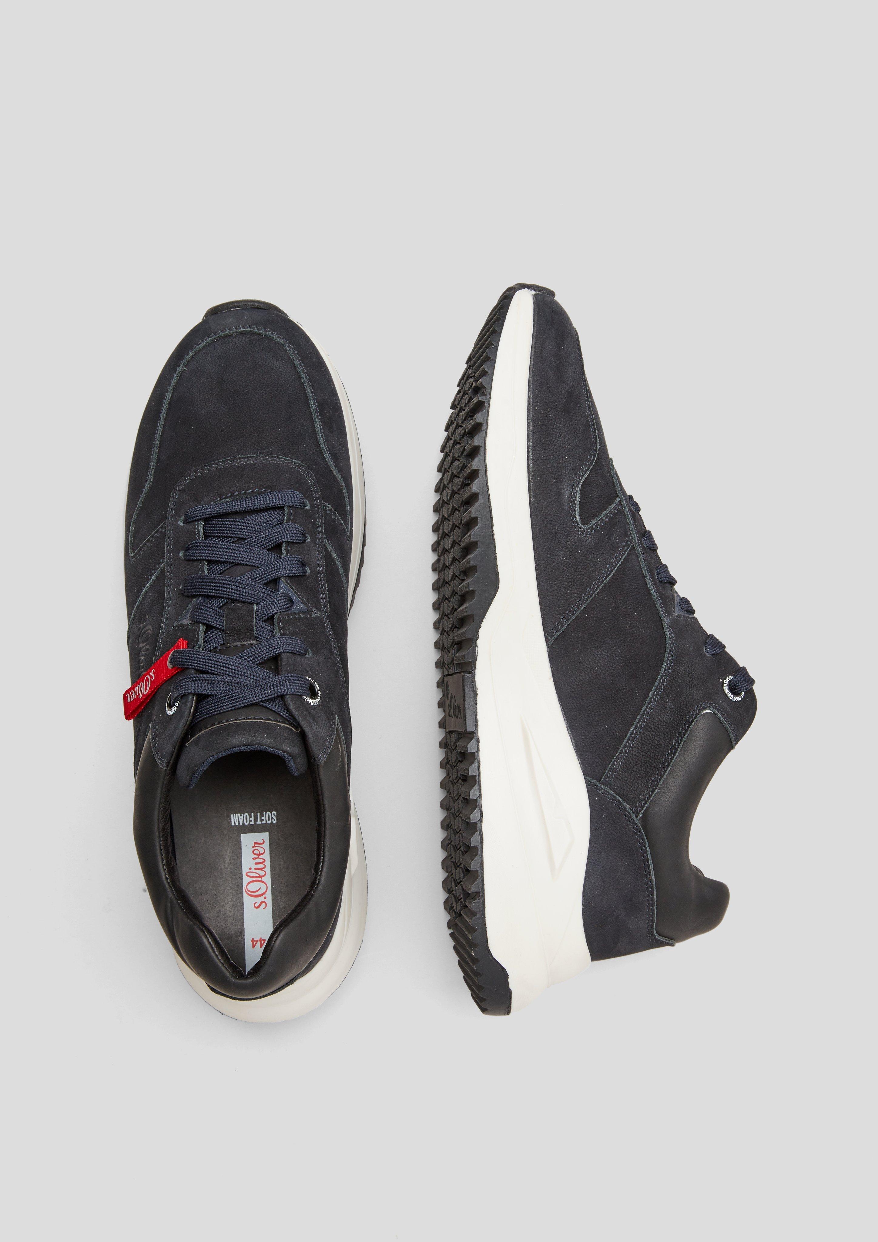Sneaker mit Leder  102.107.106.13610-805