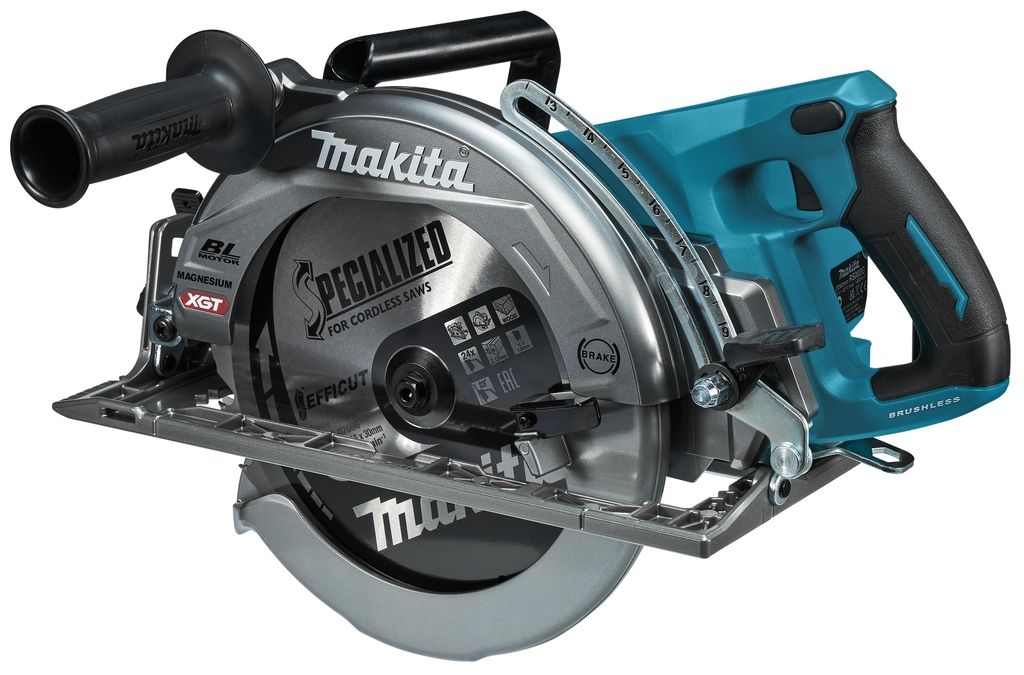 Fierăstrău circular fără fir Makita RS002GZ 260 mm 40V fără baterii și încărcător