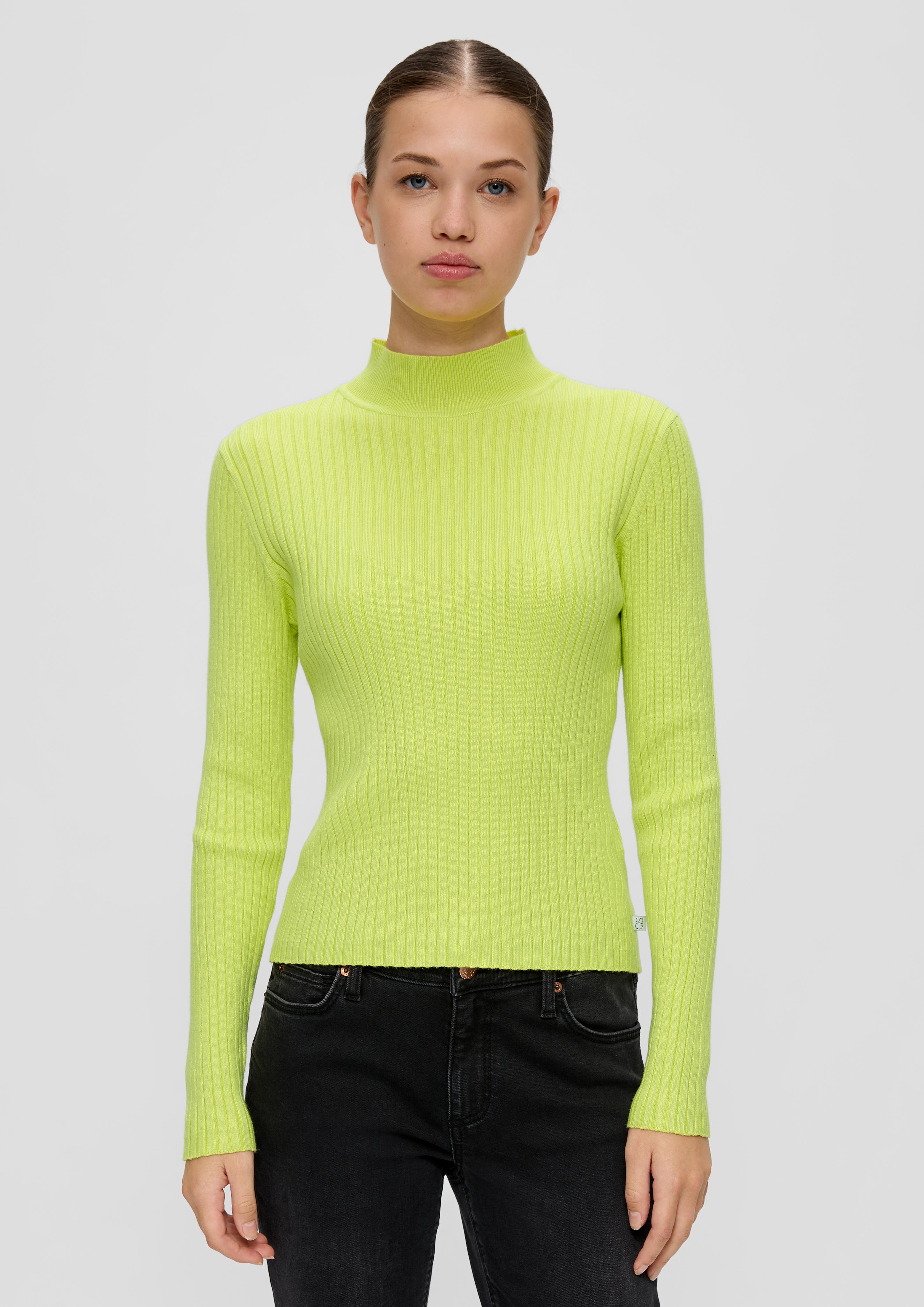 Strickpullover mit Stehkragen  2124396-1177